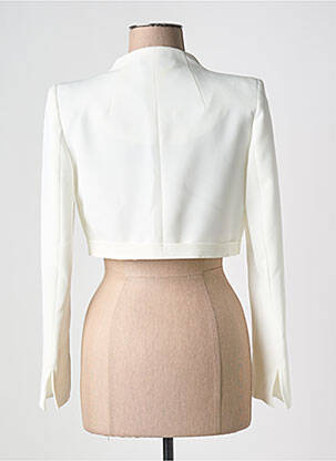 Boléro manches longues blanc EDAS femme