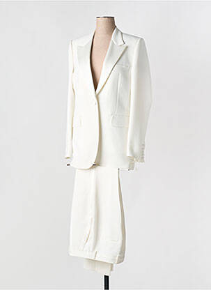 Ensemble pantalon manches longues blanc PRONOVIAS femme