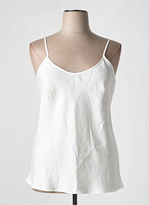 Top blanc EDAS pour femme