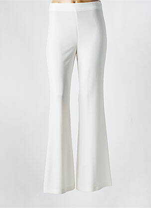 Pantalon flare coupe évasée blanc ARGGIDO femme