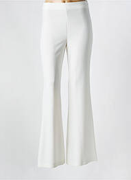 Pantalon flare coupe évasée blanc ARGGIDO femme