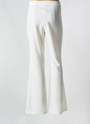 Pantalon flare blanc ARGGIDO pour femme seconde vue