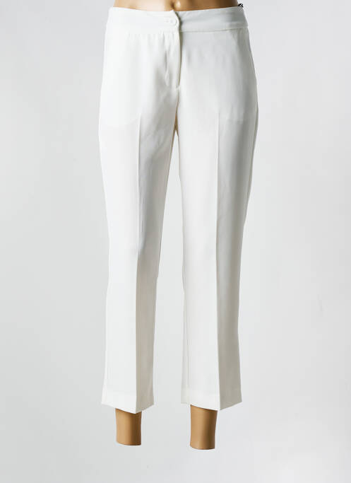 Pantalon 7/8 blanc EDAS pour femme