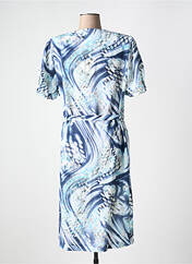 Robe mi-longue bleu FRANCE RIVOIRE pour femme seconde vue