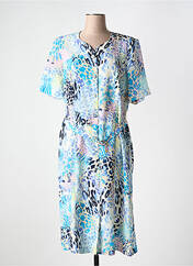 Robe mi-longue bleu FRANCE RIVOIRE pour femme seconde vue