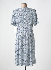 Robe mi-longue bleu FRANCE RIVOIRE pour femme seconde vue