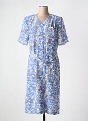 Robe mi-longue bleu GUY DUBOUIS pour femme seconde vue