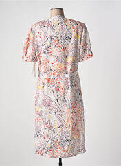 Robe mi-longue orange FRANCE RIVOIRE pour femme seconde vue