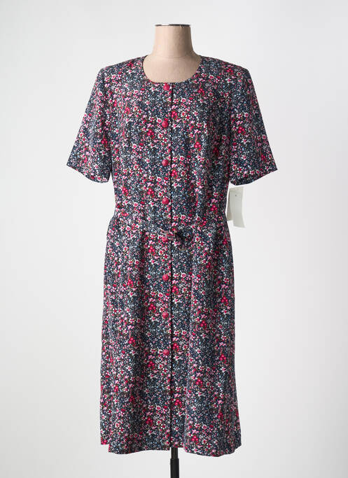 Robe mi-longue bleu FRANCE RIVOIRE pour femme