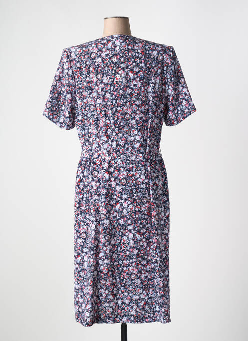 Robe mi-longue bleu FRANCE RIVOIRE pour femme