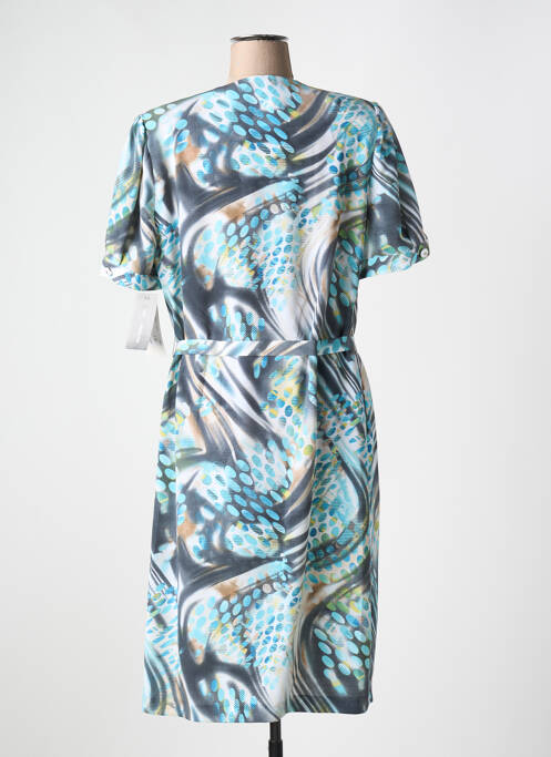 Robe mi-longue bleu GUY DUBOUIS pour femme