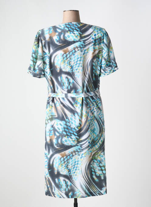 Robe mi-longue bleu GUY DUBOUIS pour femme