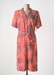 Robe mi-longue rouge GUY DUBOUIS pour femme seconde vue