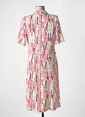 Robe mi-longue rouge GUY DUBOUIS pour femme seconde vue