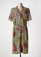 Robe mi-longue vert IMPULSION pour femme seconde vue