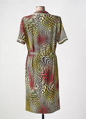 Robe mi-longue vert IMPULSION pour femme seconde vue