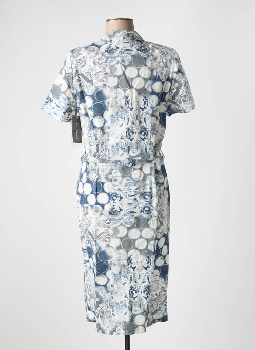 Robe mi-longue bleu GUY DUBOUIS pour femme