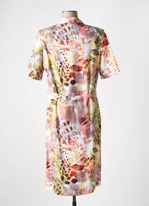 Robe mi-longue rose GUY DUBOUIS pour femme