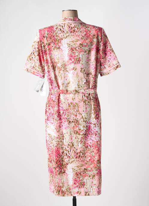 Robe mi-longue rose GUY DUBOUIS pour femme