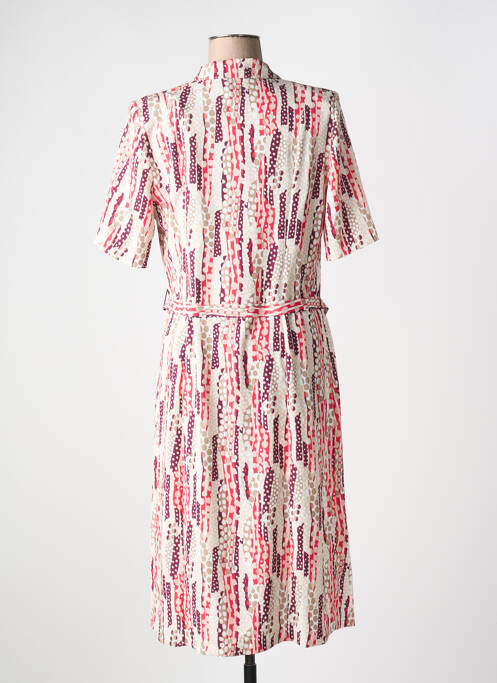 Robe mi-longue rouge GUY DUBOUIS pour femme