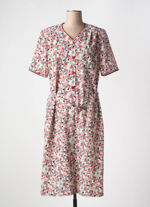 Robe mi-longue rouge GUY DUBOUIS pour femme