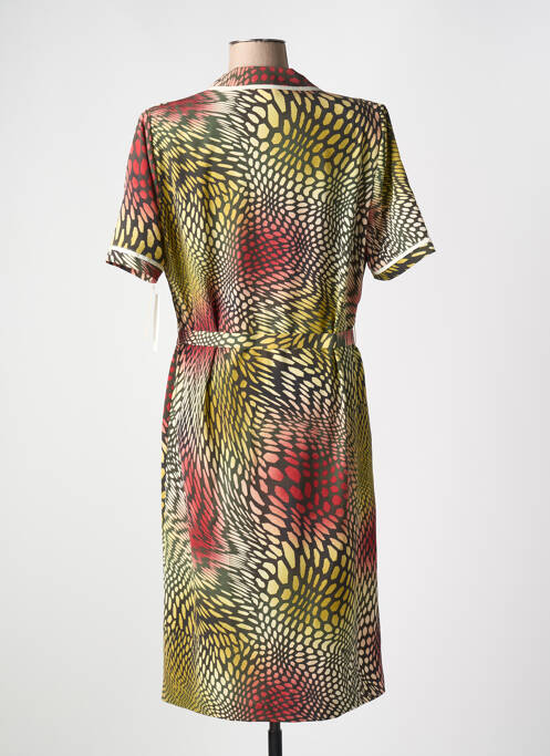 Robe mi-longue vert FRANCE RIVOIRE pour femme