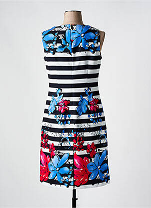 Robe mi-longue sans manche sans manche bleu MERI & ESCA femme