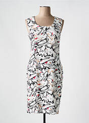 Robe mi-longue blanc FRANCE RIVOIRE pour femme seconde vue