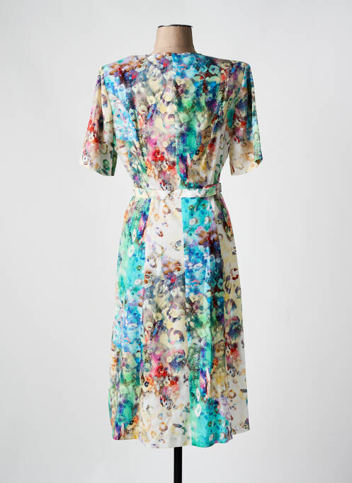 Robe mi-longue beige GUY DUBOUIS pour femme