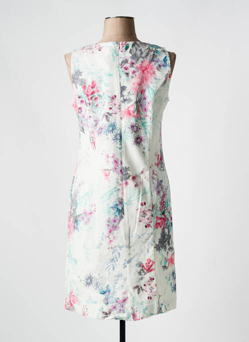 Robe mi-longue blanc FRANCE RIVOIRE pour femme