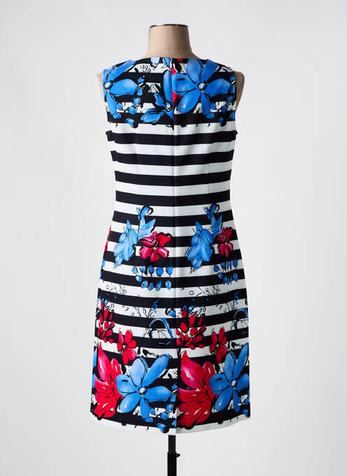 Robe mi-longue bleu GUY DUBOUIS pour femme