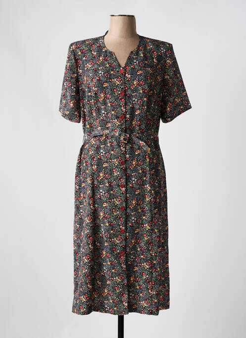 Robe mi-longue bleu GUY DUBOUIS pour femme