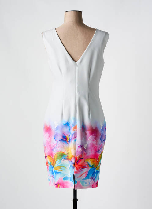 Robe mi-longue gris GUY DUBOUIS pour femme