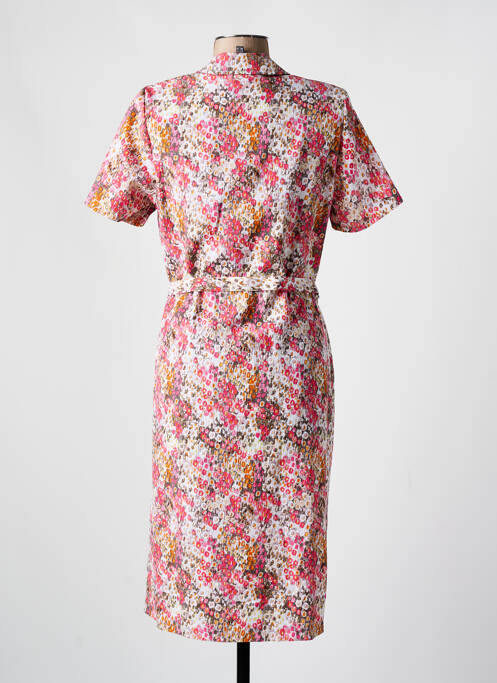 Robe mi-longue rouge GUY DUBOUIS pour femme