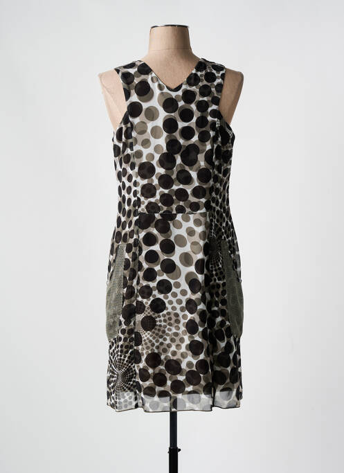 Robe mi-longue vert MERI & ESCA pour femme