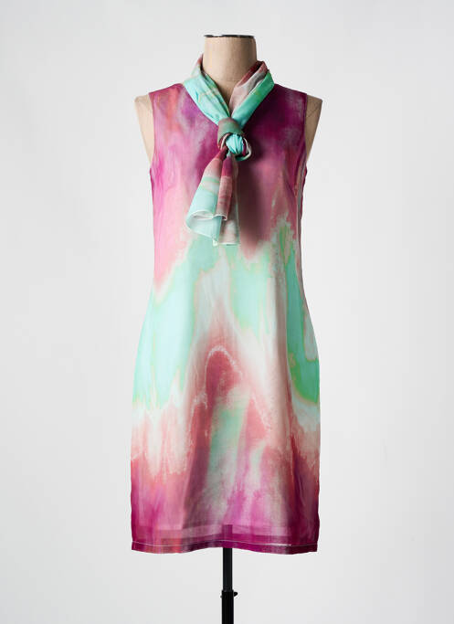 Robe mi-longue violet MERI & ESCA pour femme