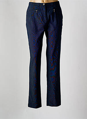 Pantalon droit stretch taille normale gris FRANCE RIVOIRE femme
