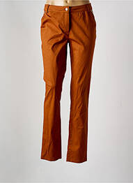Pantalon slim poches marron GREGORY PAT femme