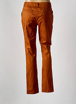 Pantalon slim poches marron GREGORY PAT femme