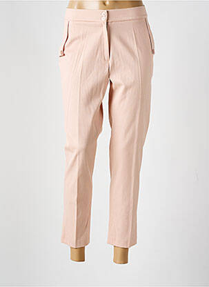 Pantalon 7/8 stretch taille normale rose MERI & ESCA femme