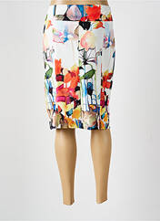 Jupe mi-longue blanc GUY DUBOUIS pour femme seconde vue