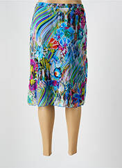 Jupe mi-longue bleu GUY DUBOUIS pour femme seconde vue