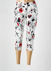 Pantacourt blanc GUY DUBOUIS pour femme seconde vue