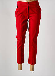 Pantalon 7/8 rouge MERI & ESCA pour femme seconde vue