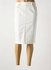 Jupe mi-longue blanc GREGORY PAT pour femme seconde vue