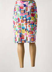 Jupe mi-longue bleu GUY DUBOUIS pour femme seconde vue