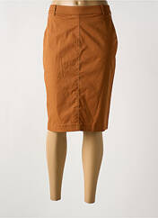 Jupe mi-longue marron GREGORY PAT pour femme seconde vue