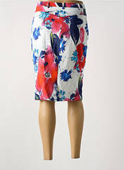 Jupe mi-longue rouge GUY DUBOUIS pour femme seconde vue