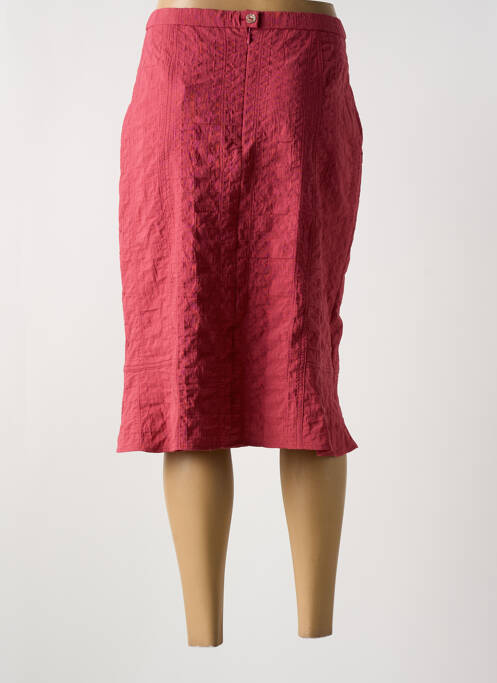 Jupe mi-longue rose IMPULSION femme