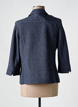 Blazer coupe cintrée bleu GUY DUBOUIS femme